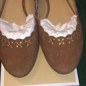 Women’s Michael Kors suede flat